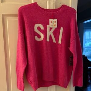 Vince Camuto Fuchsia 'SKI' Sweater